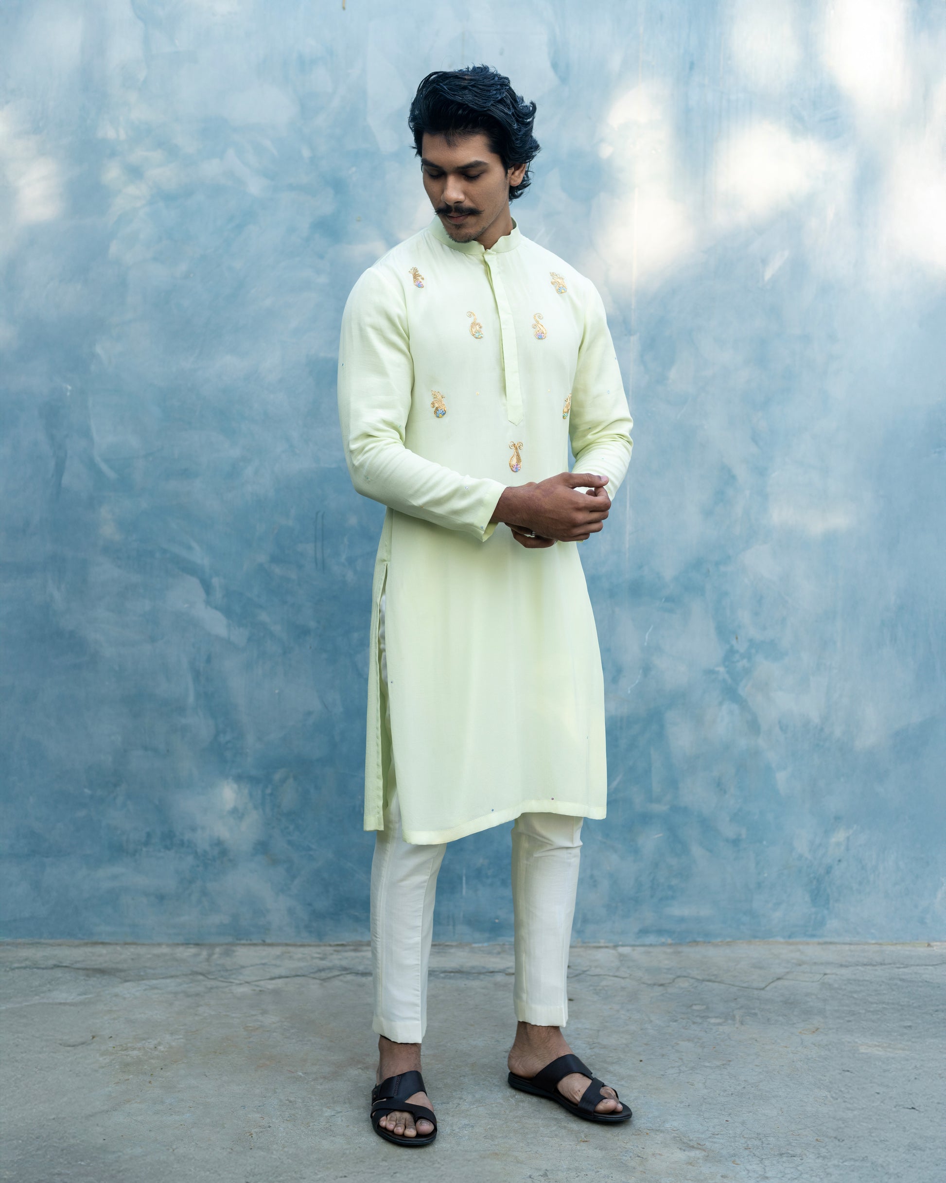 Sunkissed Paisley Kurta Set