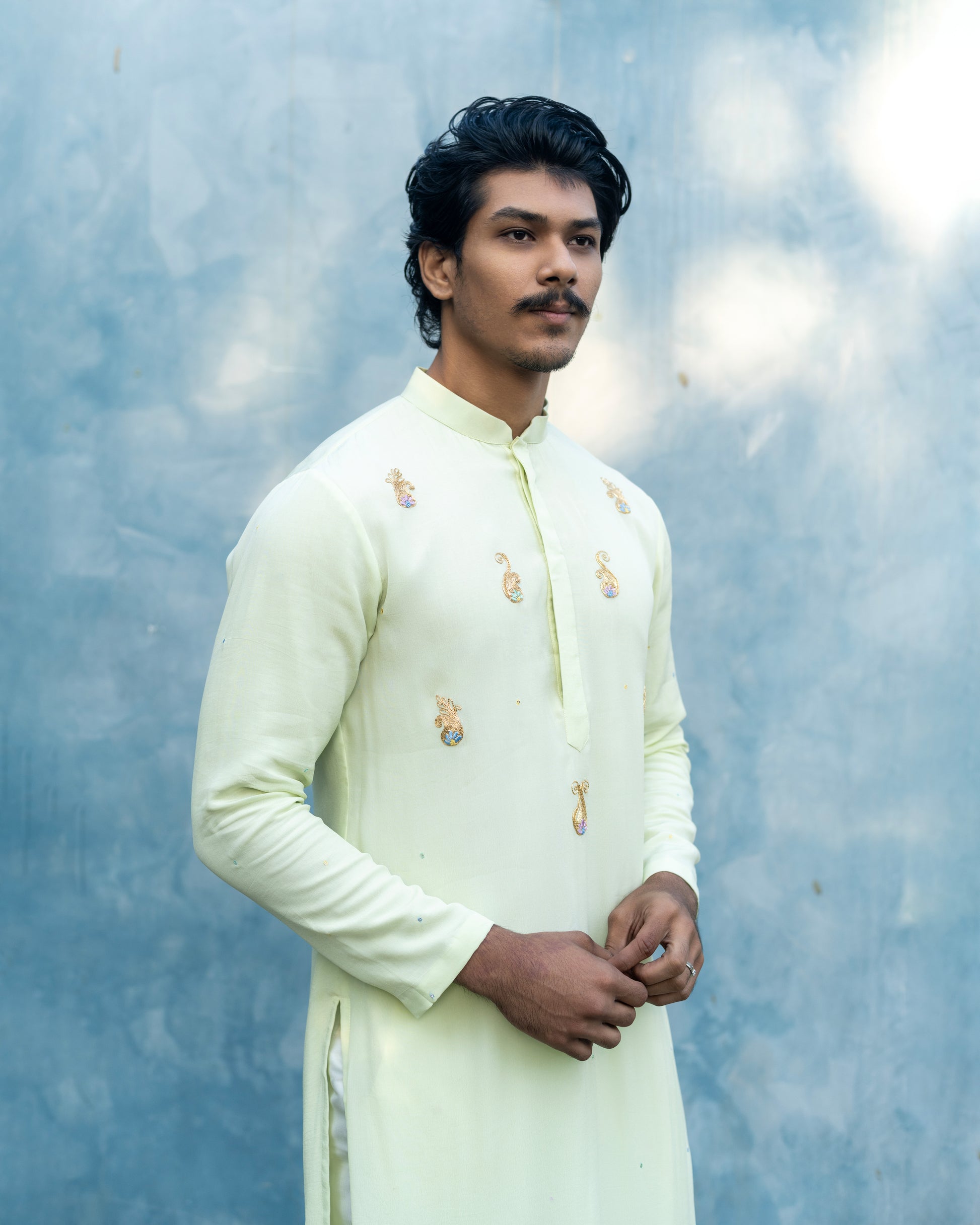 Sunkissed Paisley Kurta Set