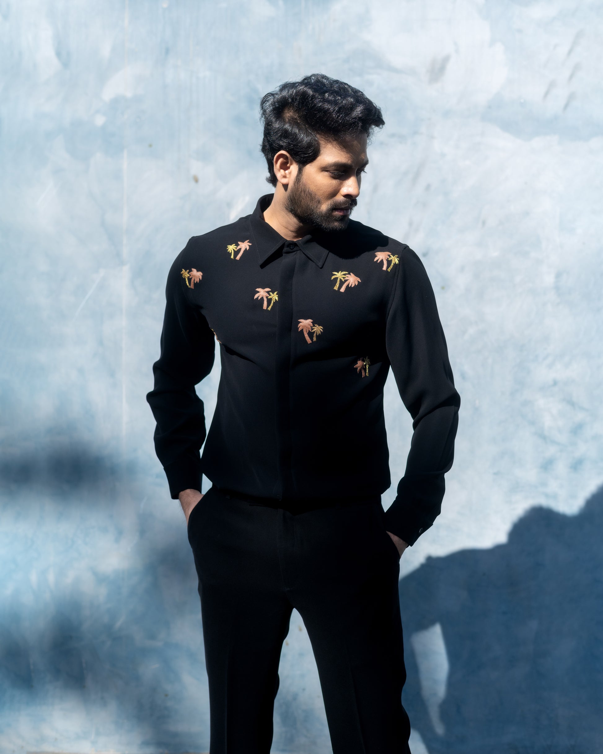 TWILIGHT GROVE SHIRT- Black