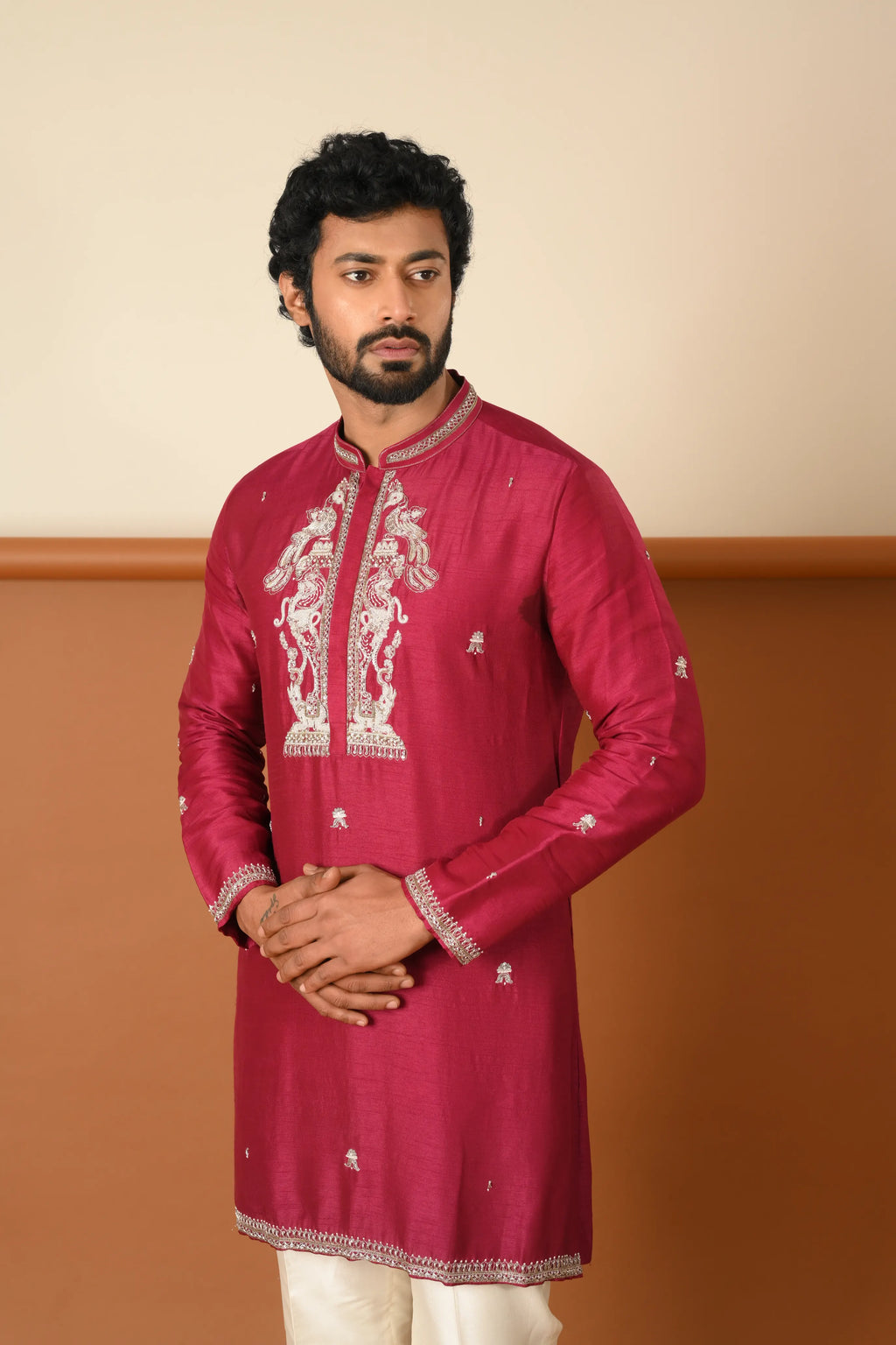 LION PILLAR KURTA SET