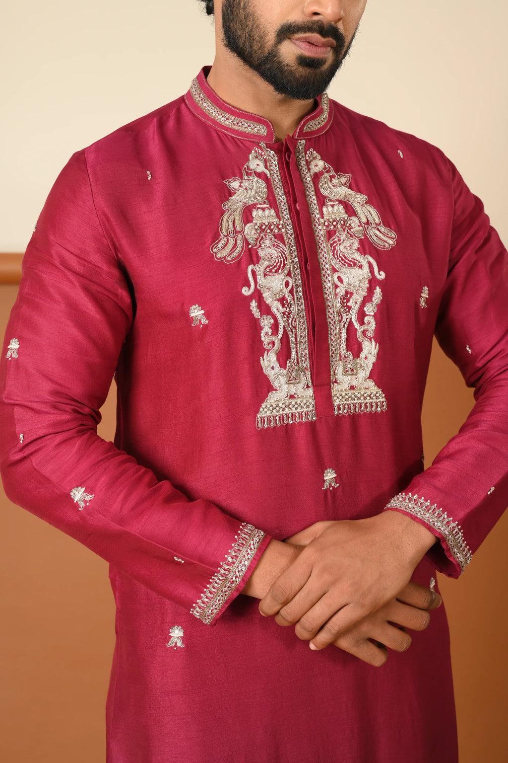 LION PILLAR KURTA SET