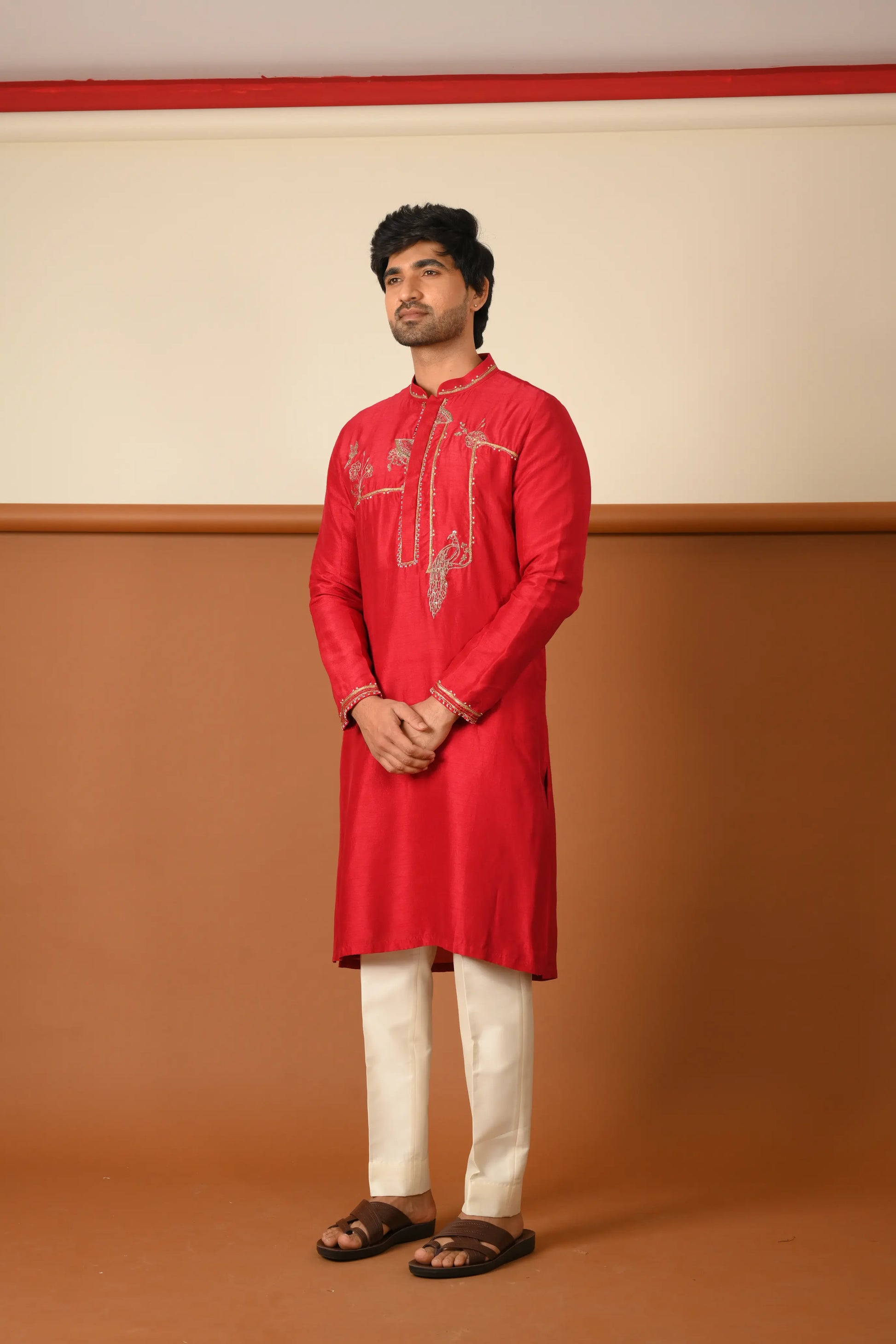 PEACOCK SWING KURTA SET