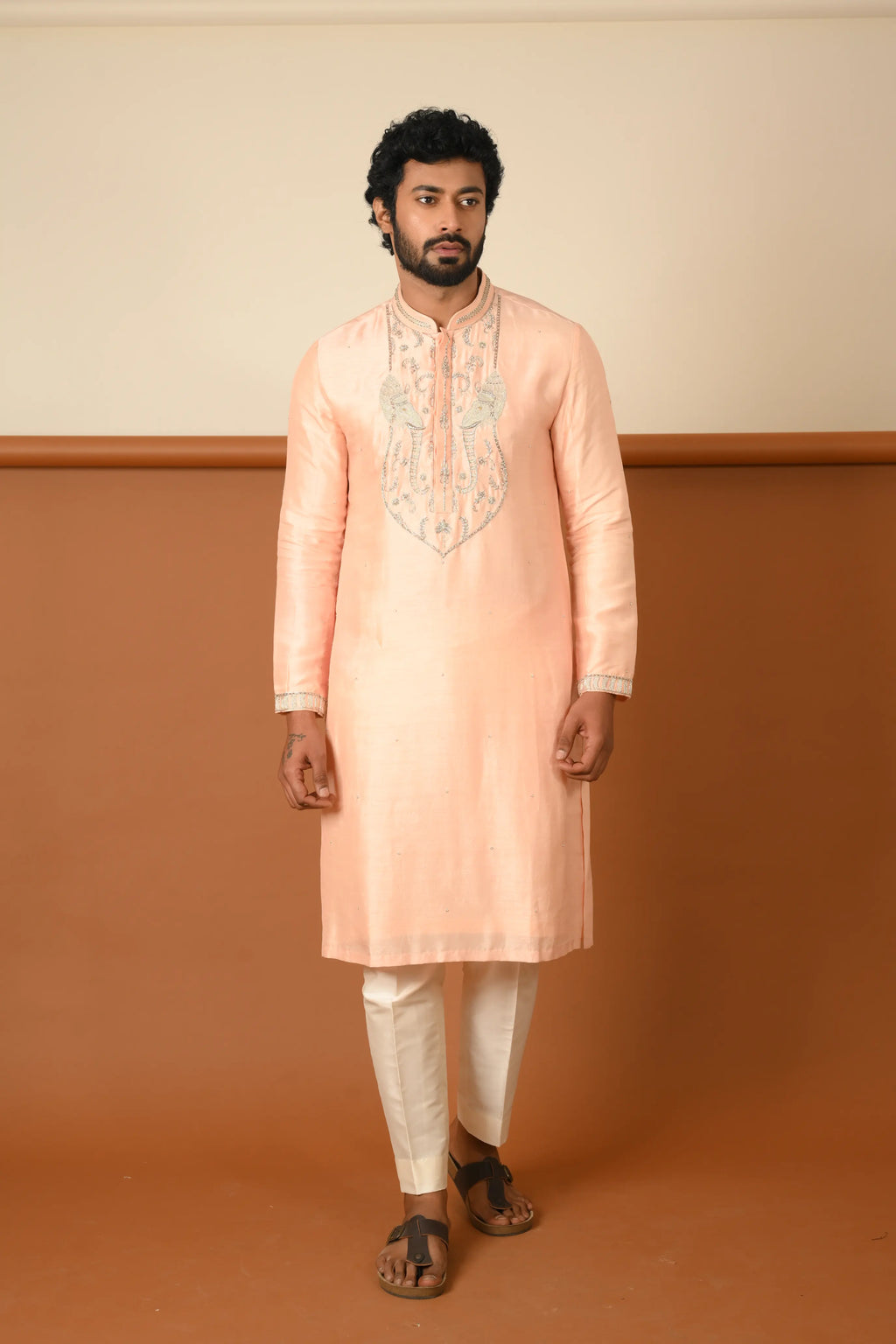 TWIN ELEPHANT KURTA SET