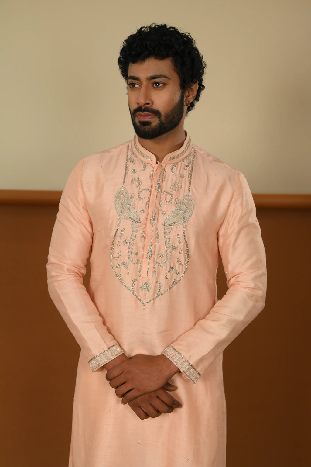 TWIN ELEPHANT KURTA SET