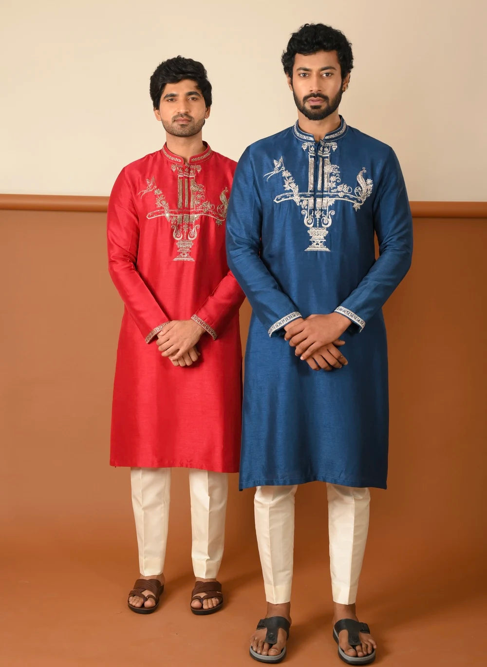 TEMPLE PILLAR KURTA SET